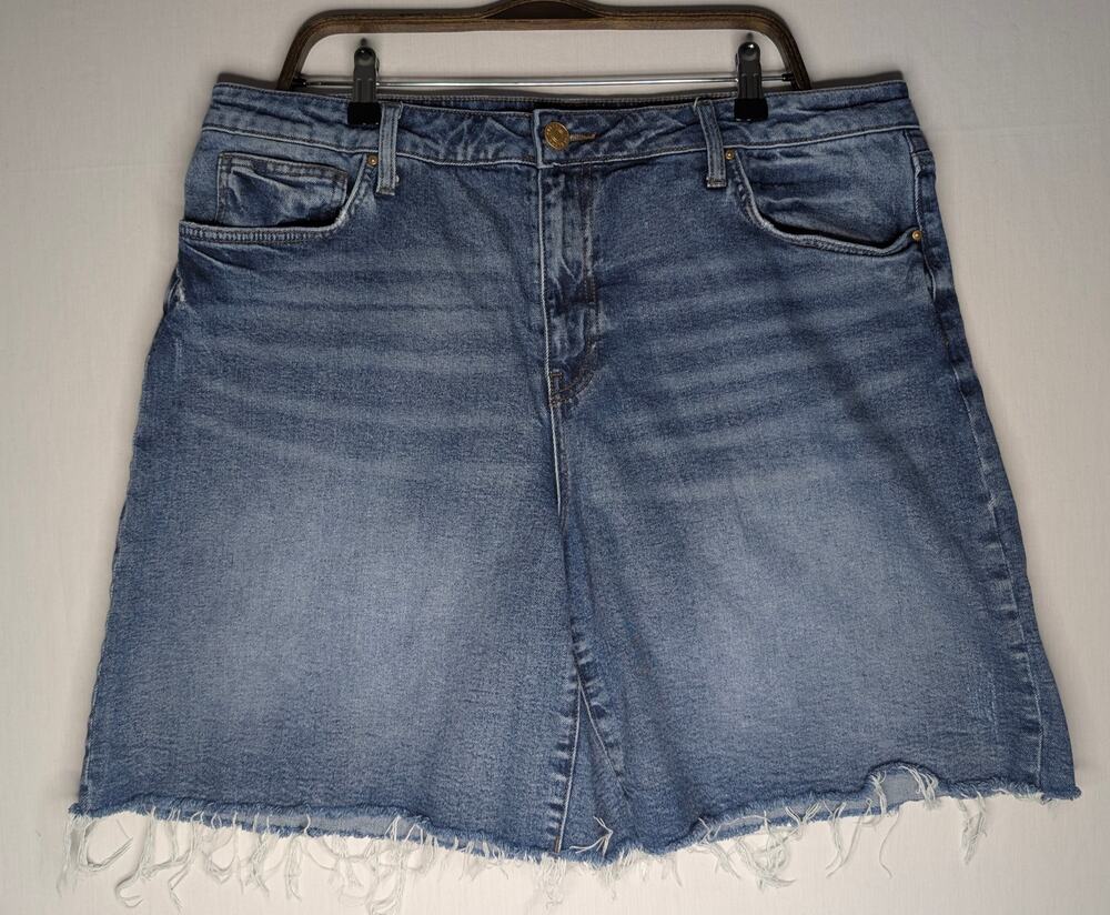 Kut from the Kloth Denim Cutoff Shorts Classic 5-Pocket Jean Shorts Blue Sz 16